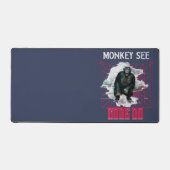 Humour de développeur Web « Le singe voit, code, f (Recto)