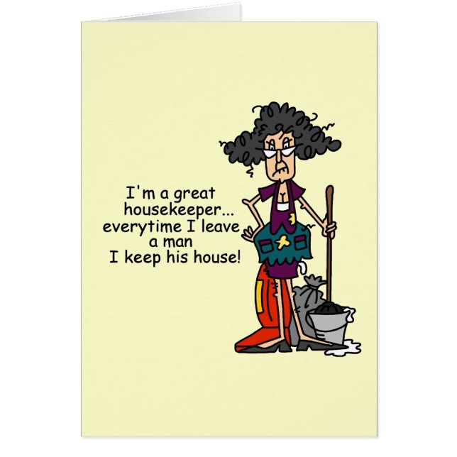 Humour de femme de charge (Devant)