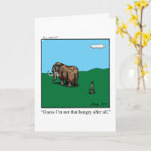 Humour de la carte de voeux (Fleur jaune)