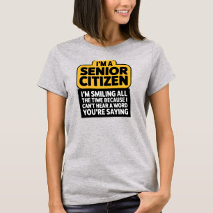 Humour de la vieillesse Unisex T-shirt