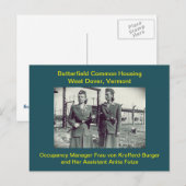 Humour de logement Butterfield : Cartes postales (Devant / Derrière)