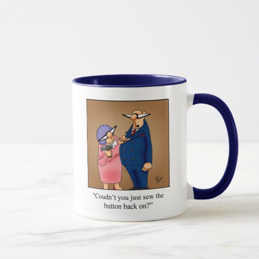 Humour de mariage hilarant cadeau Mug (Droite)