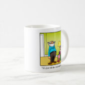 Humour de mariage "Vasectomie" Mug "Spectickles (Devant droit)