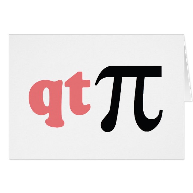 Humour de maths - pièce en t mignonne pi (Devant horizontal)