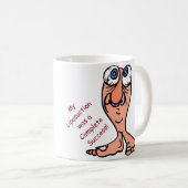 Humour de perte de poids : Tasse drôle de (Devant droit)