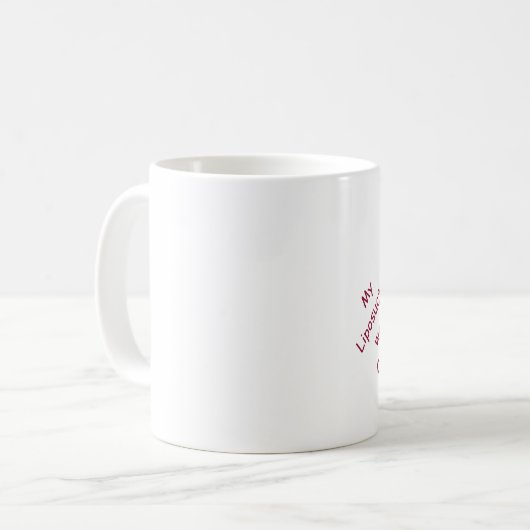 Humour de perte de poids : Tasse drôle de (Devant gauche)