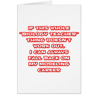 Humour de professeur de biologie ... Modélisation