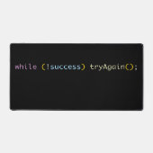 Humour de programmeur développeur de code Réessaye (Recto)