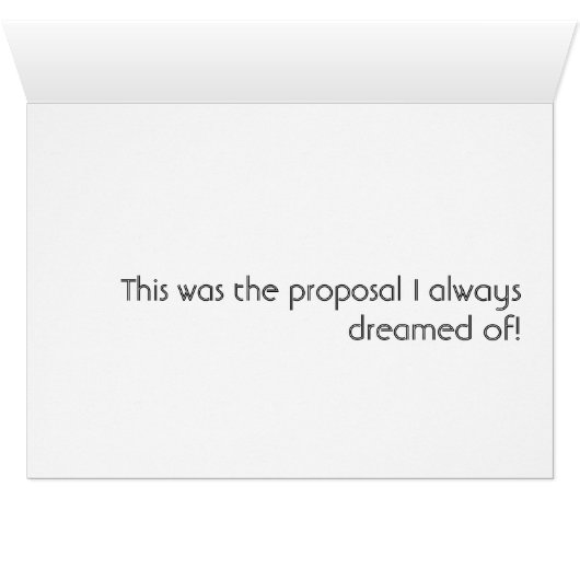 Humour de proposition de mariage sur panneau d'aff (Intérieur Horizontal (Bas))