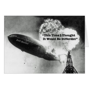 Humour d'écroulement du marché Bull