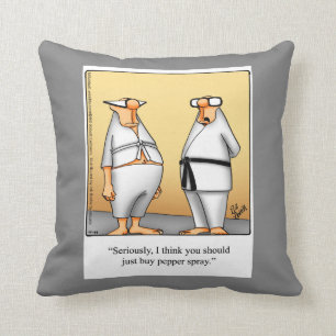 Humour des arts martiaux Cadeau Coussin