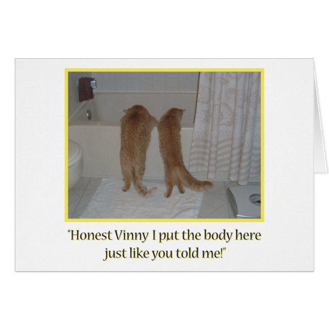Humour des chats mafieux (Devant horizontal)