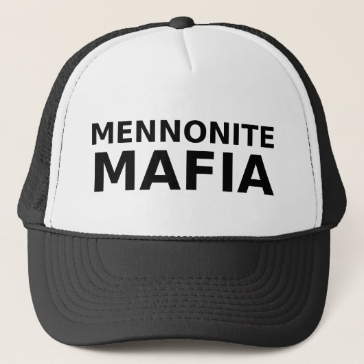 Humour drôle de casquette de Mafia de Mennonite (Devant)