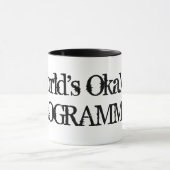 Humour drôle de tasse de café du programmeur | (Centre)