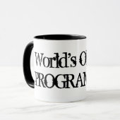 Humour drôle de tasse de café du programmeur | (Devant gauche)