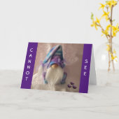 **HUMOUR FRÈRE AVEC GNOME POUR VOUS** CARTE (Fleur jaune)