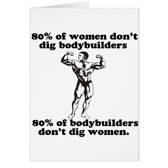 Humour gai Bodybuilding (Devant)