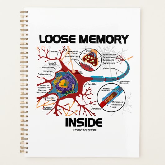 Humour Geek de la synapse de neurone de la mémoire (Devant)