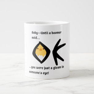 Humour 'Lueur Dans L'œil' Tasse Amusante 20 oz Ren