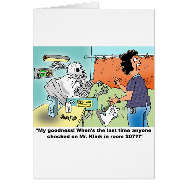 Humour Médicale de bande dessinée (Devant)