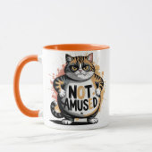 Humour narky 11 oz de café Mug (Gauche)