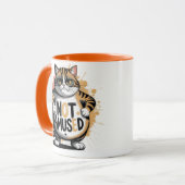 Humour narky 11 oz de café Mug (Devant gauche)
