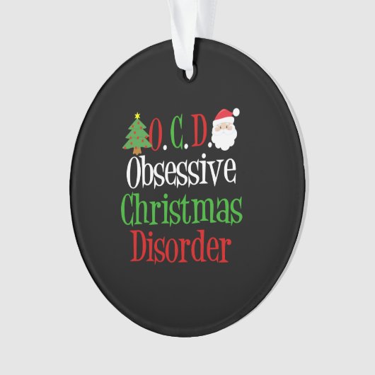 Humour obsessionnel de Noël (devant)