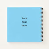 Humour paradisiaque Carnet spiral (Dos)