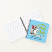 Humour paradisiaque Carnet spiral (Intérieur)