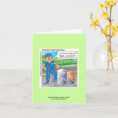 Humour policier et Cartes pour notes de batterie (Fleur jaune)