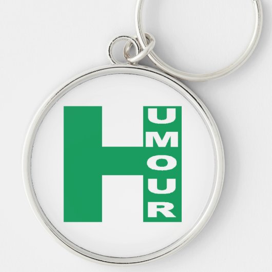 Humour Premium Porte-clé rond (Devant)