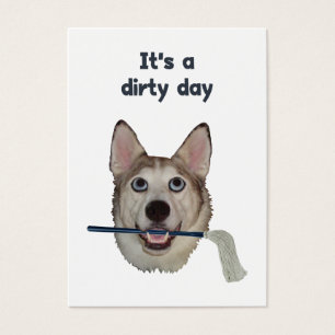 Humour sale de pipi de chien de jour