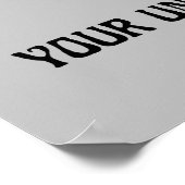 Humour Sarcastique Texte Smart Funny Poster (Coin)