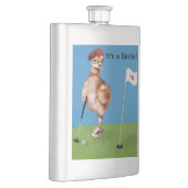 Humoureus Bird Play Golf Heupfles (Rechts)