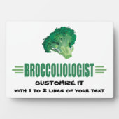 Humoureus Broccoli Fotoplaat (voorkant)