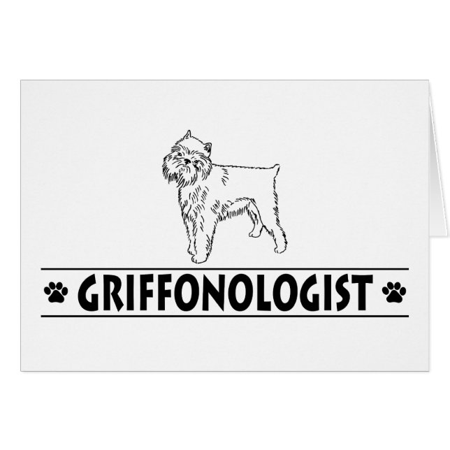 Humoureus Brussels Griffon (Voorkant Horizontaal)