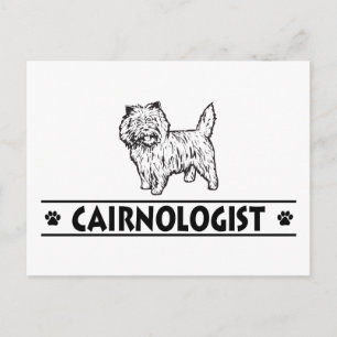 Humoureus Cairn Terrior Briefkaart