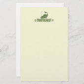 Humoureus forel Vist Briefpapier (Voorkant / Achterkant)