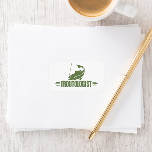 Humoureus forel Vist Etiket (Insitu)