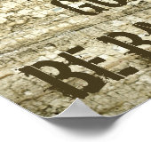 Humoureus Gone Vist visthema Art Poster (Hoek)