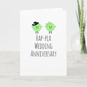 Humoureus Jubileum Kaart Schattigee Erwtenvlakte