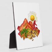 Humoureus Ketchup Gone Squatchin for Bacon Fotoplaat (Zijkant)