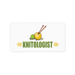 Humoureus Knitting Etiket