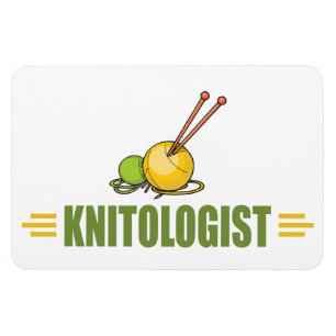 Humoureus Knitting Magneet
