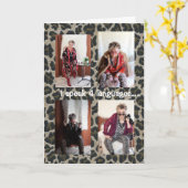 Humoureus mijn eigen taal wenskaart spreken kaart (Gele Bloem)