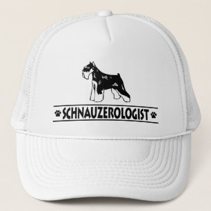 Humoureus Miniatuur Schnauzer Trucker Pet