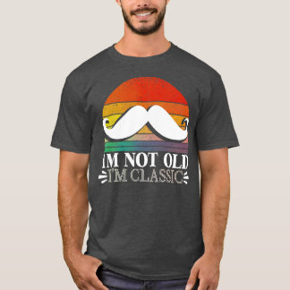 Humoureus Old Lovable Papa Gezegde T-shirt