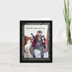 Humoureus ouder worden kaart