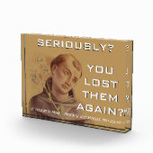 Humoureus Saint Anthony van Padua Fotoblokken (Rechts)