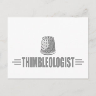 Humoureus Thimble Sewing Briefkaart